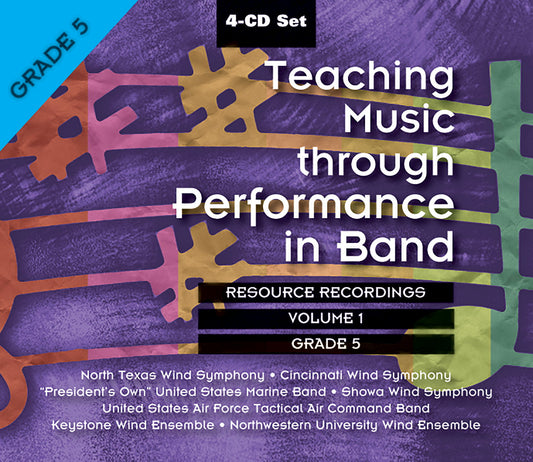 Teaching Music through Performance in Band - Volume 1, Grade 5