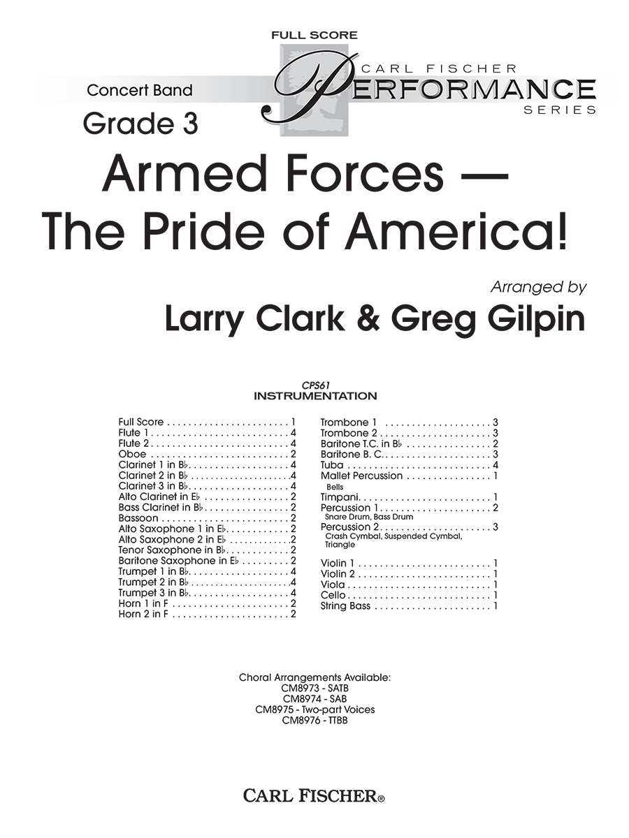 Armed Forces - The Pride of America!