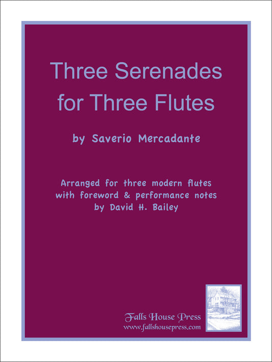 Three Serenades for Three Flutes