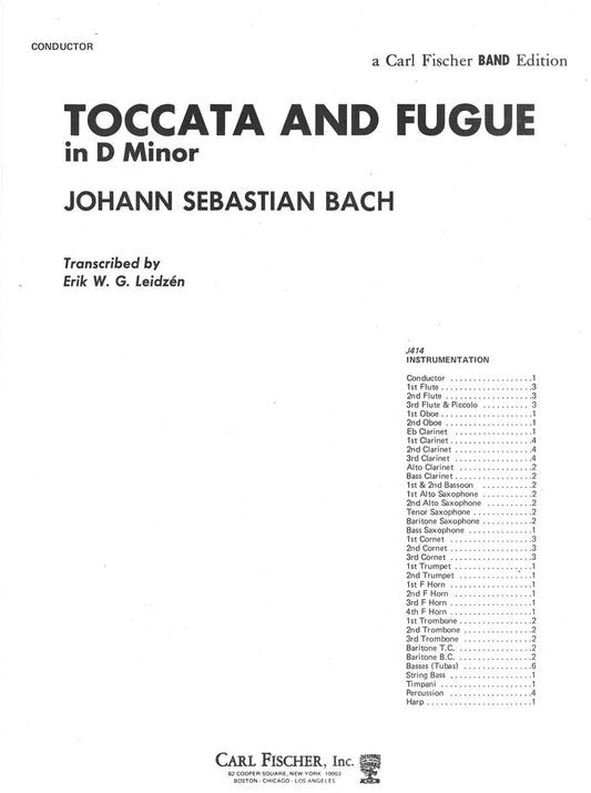 Toccata and Fugue in D Minor