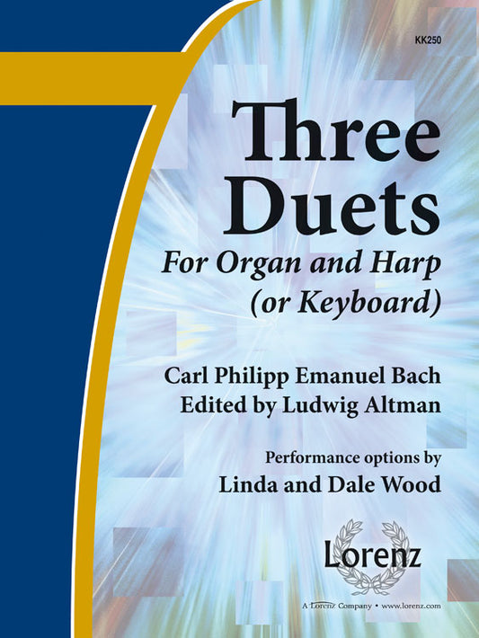 Three Duets for Organ and Harp - Organ Collection (2-staff)