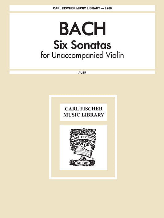 Six Sonatas for Unaccompanied Violin