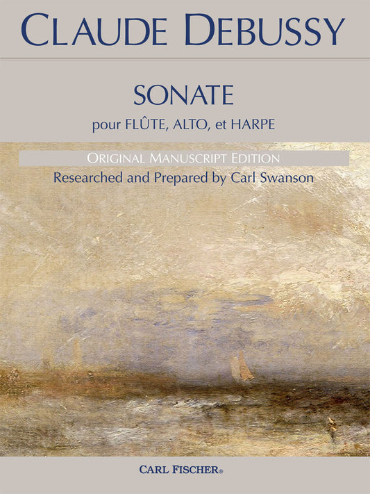 Sonate pour Flûte, Alto, et Harpe