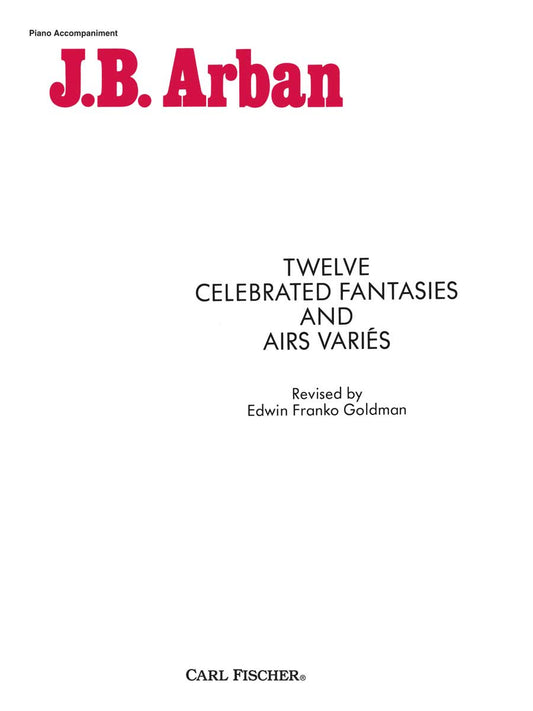 Twelve Celebrated Fantasies and Airs Variés