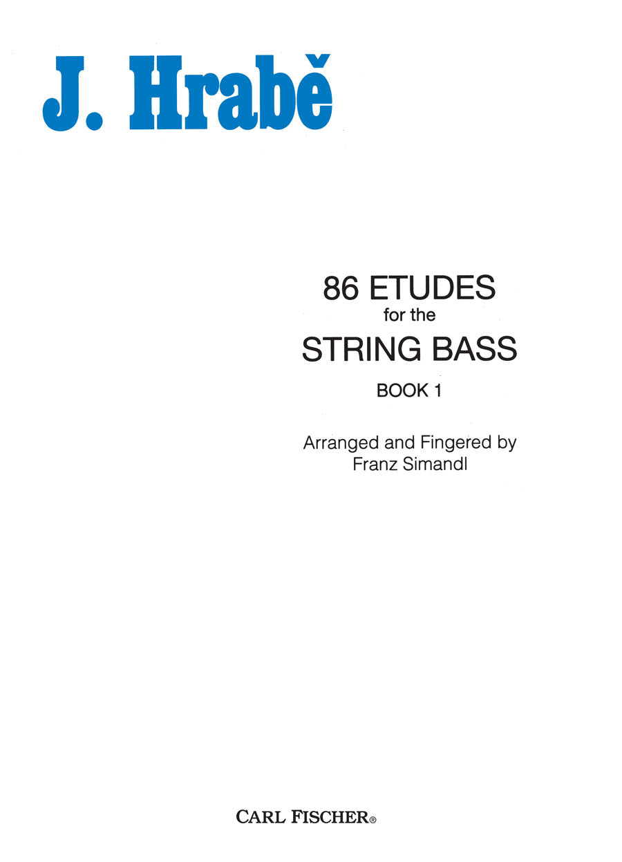 86 Etudes for the String Bass