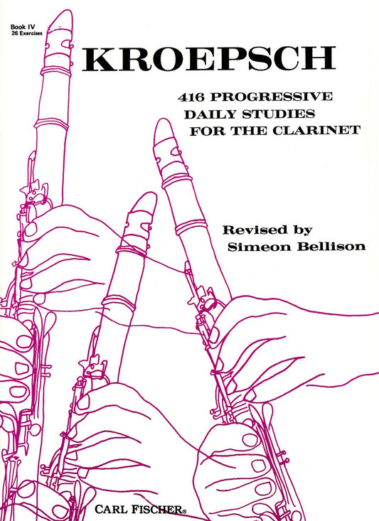 416 Progressive Daily Studies for The Clarinet