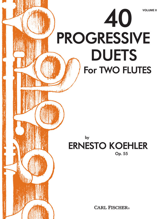 40 Progressive Duets for Two Flutes