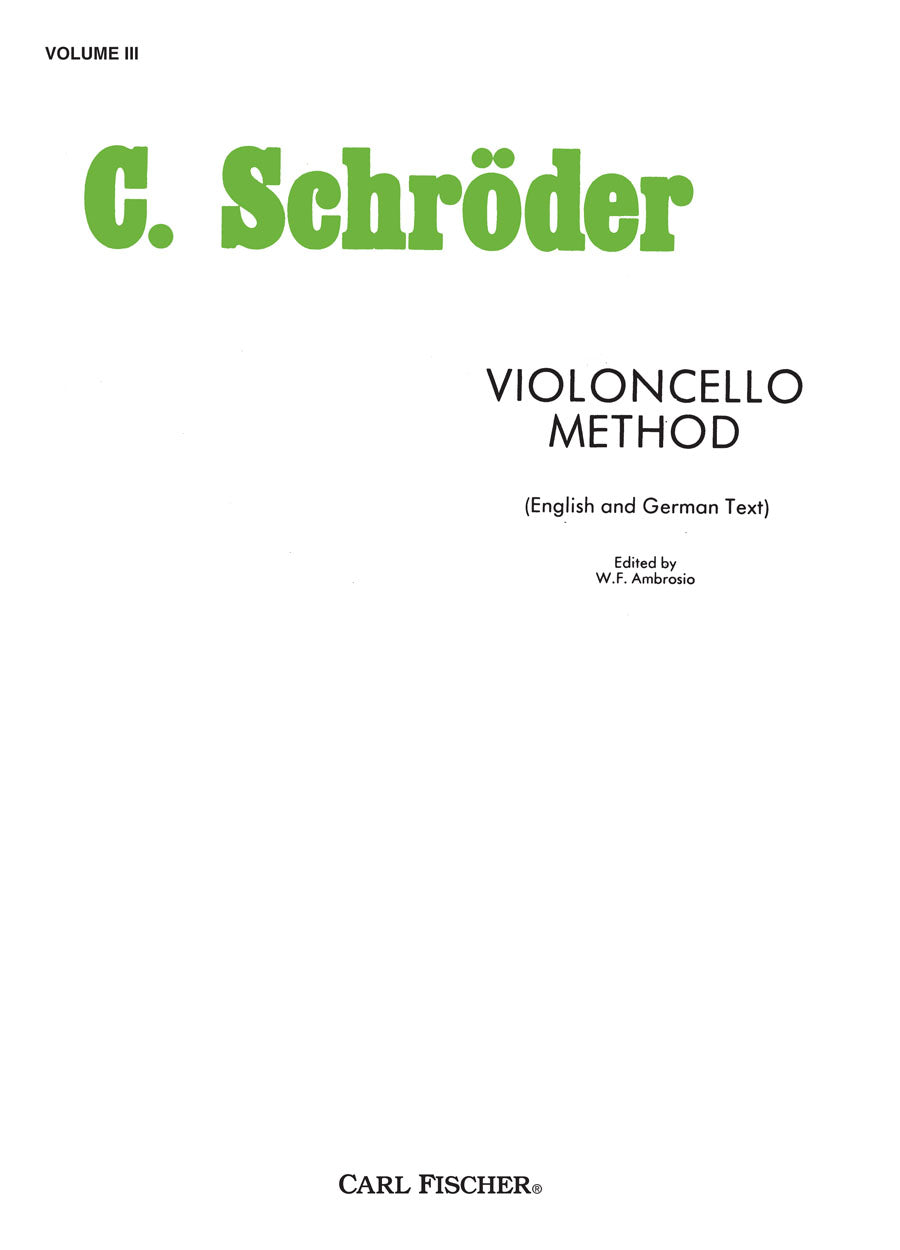 Violoncello Method