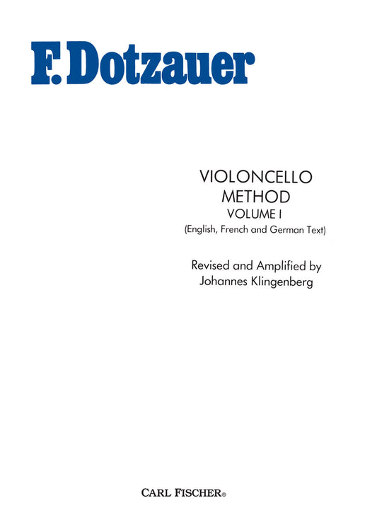 Violoncello Method