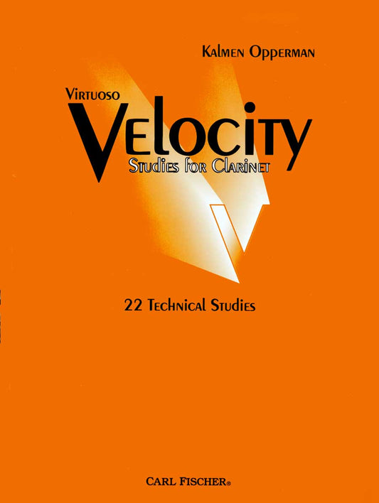 Virtuoso Velocity Studies for Clarinet