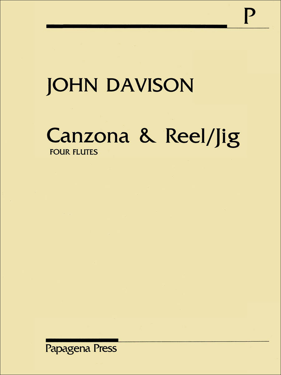 Canzona & Reel/Jig for Four Flutes