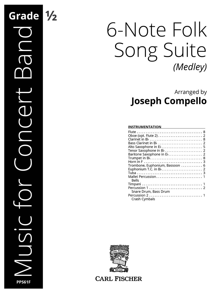 6-Note Folk Song Suite