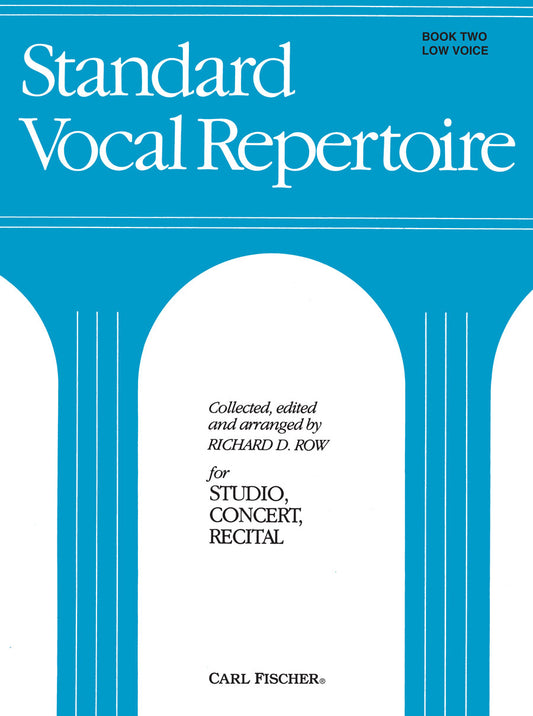 Standard Vocal Repertoire Volume 2 for Low Voice