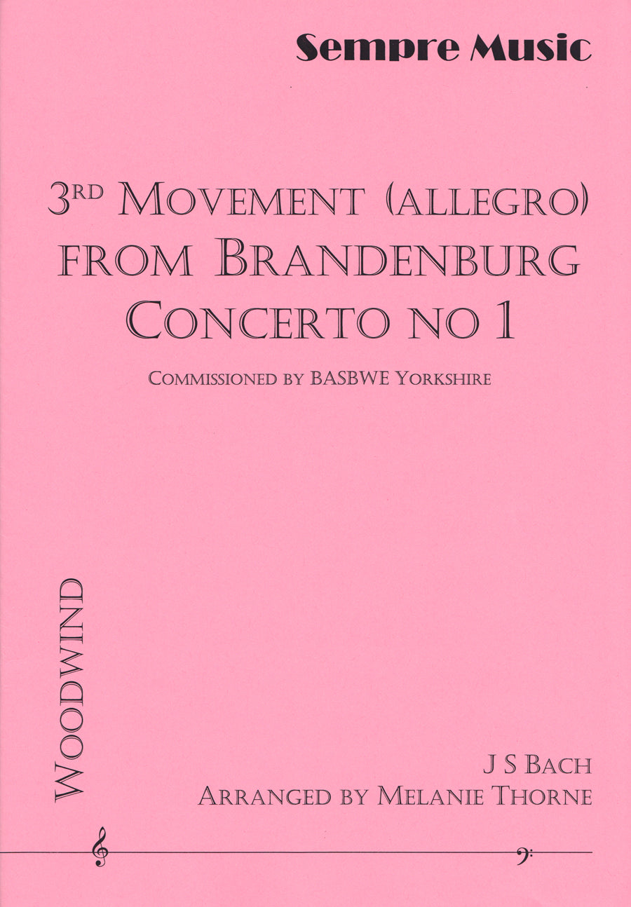 3rd Movement (Allegro) from Brendenburg Concerto No. 1