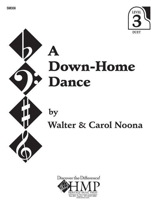 A Down Home Dance - Piano 4-hands sheet music