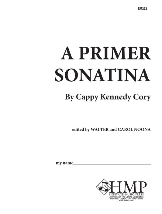 A Primer Sonatina - Piano Sheet Music