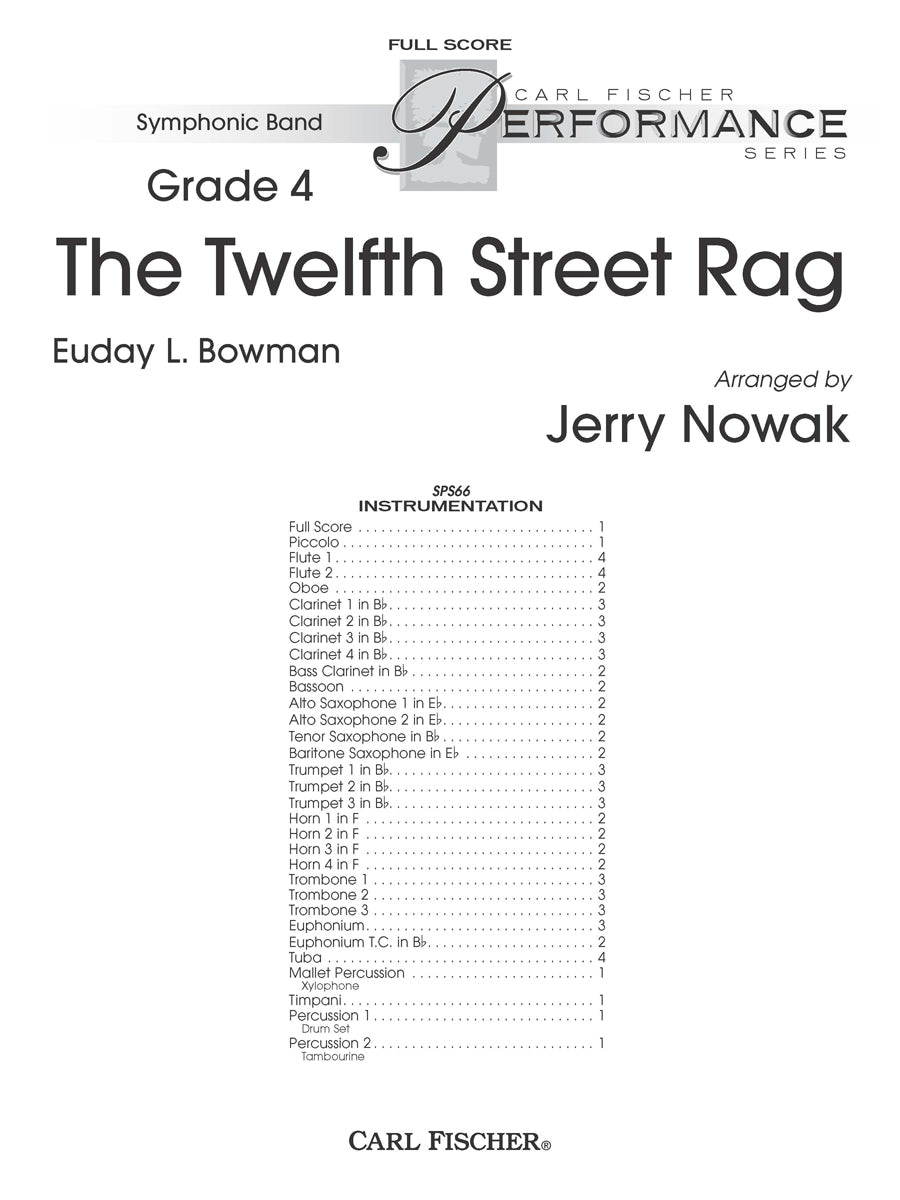 The Twelfth Street Rag