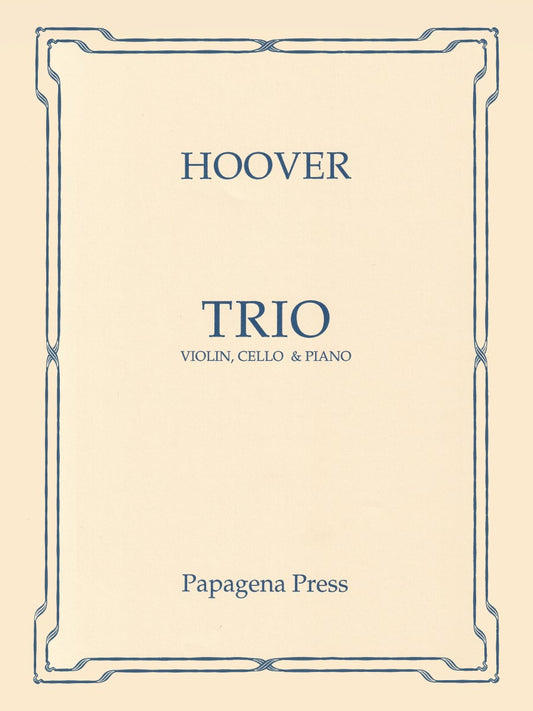 Trio for Violin, Cello, and Piano