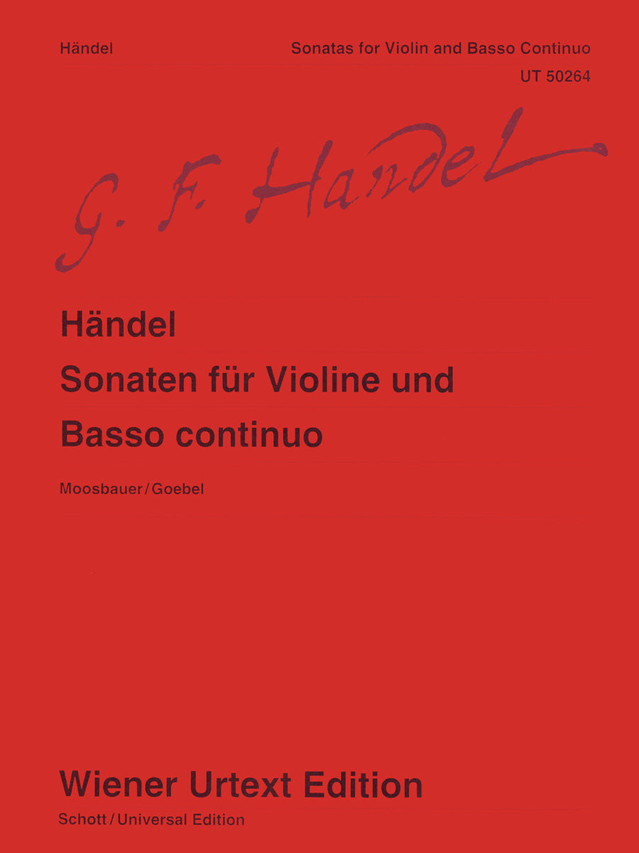 Sonaten for Violin and Basso Continuo