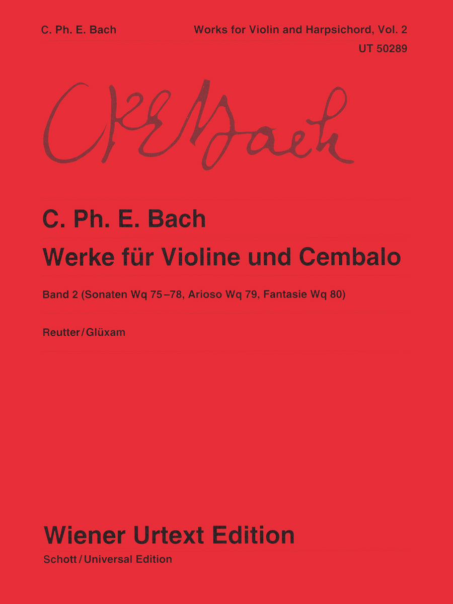 Werke für Violine und Cembalo