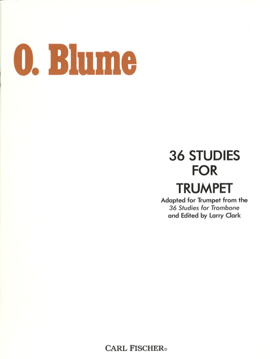 36 Studies for Trumpet