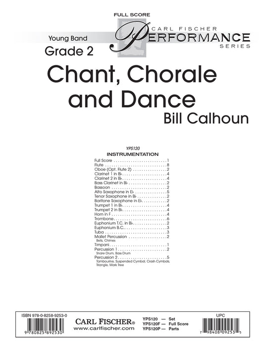 Chant, Chorale and Dance