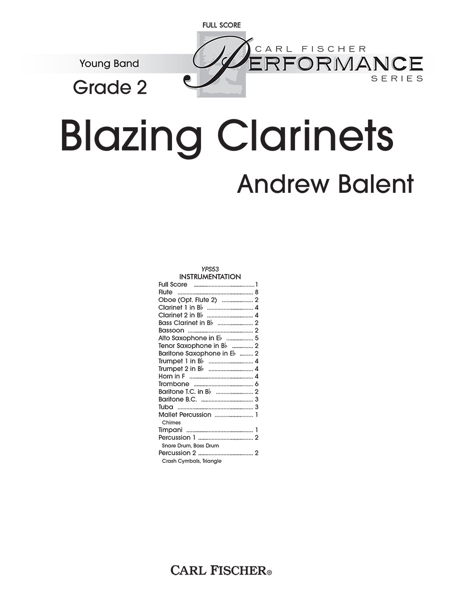 Blazing Clarinets