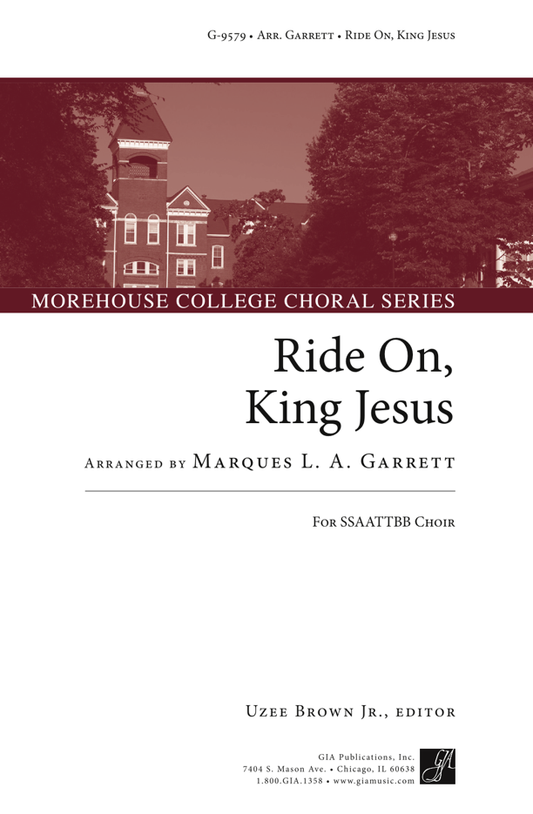 Ride On, King Jesus