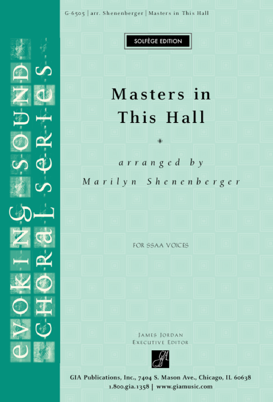 Masters in This Hall