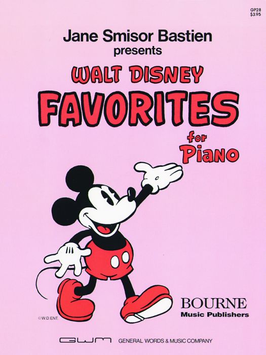 Walt Disney Favorites For The Piano