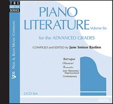 Piano Literature Vol. 6 (CD)