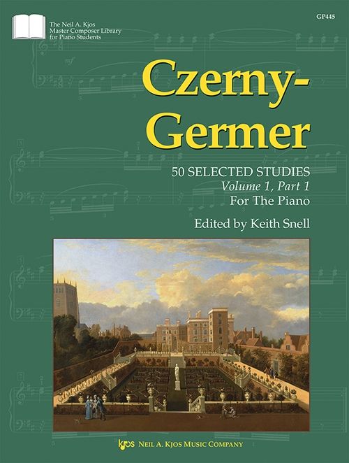 CZERNY-GERMER: 50 SELECTED STUDIES, VOL 1, PART 1