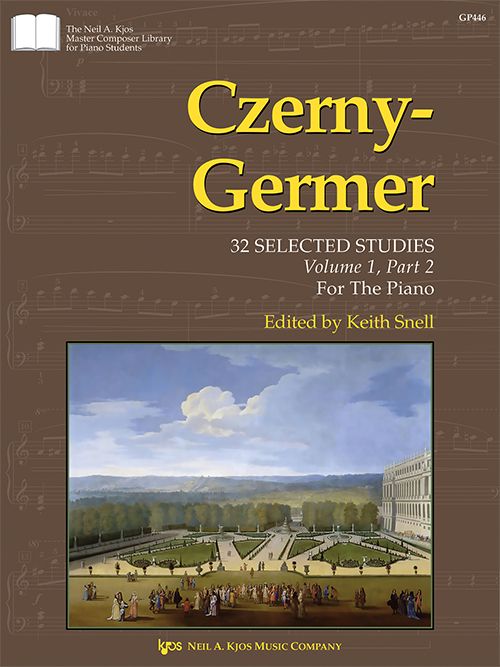 CZERNY-GERMER:32 SELECTED STUDIEST, VOL 1, PART 2