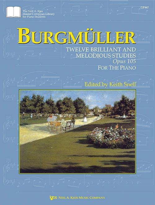 Burgmüller: Twelve Brilliant and Melodious Studies, Opus 105