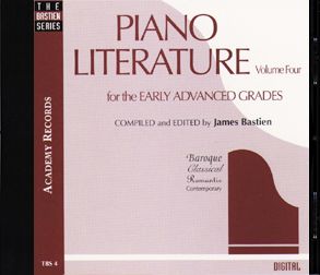 Piano Literature, Vol 4 (CD)