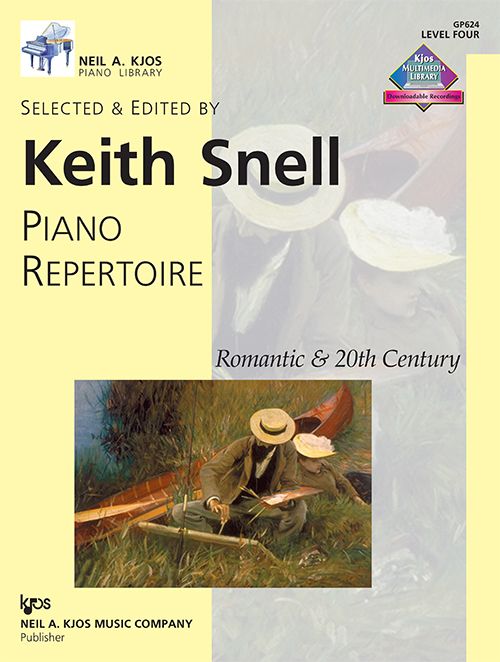 Piano Repertoire: Romantic & 20th Century, Level 4