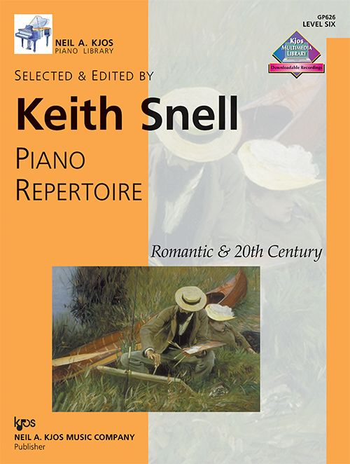 Piano Repertoire: Romantic & 20th Century, Level 6