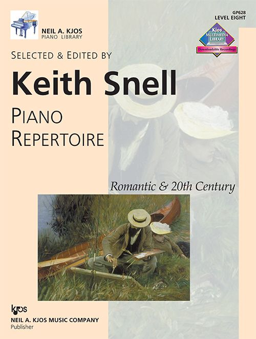 Piano Repertoire: Romantic & 20th Century, Level 8