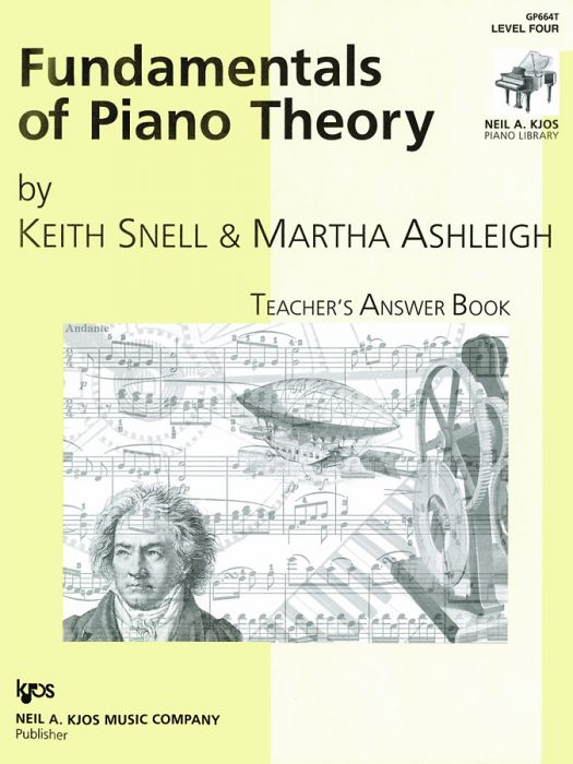 Fundamentals of Piano Theory Level 4 Answer Book