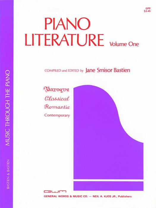 Piano Literature, Volume 1