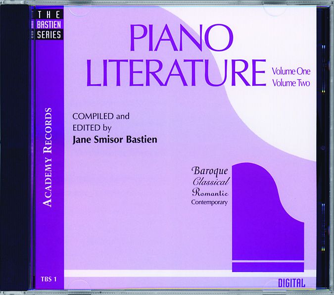 Piano Literature, Vol 1 & 2 (CD)