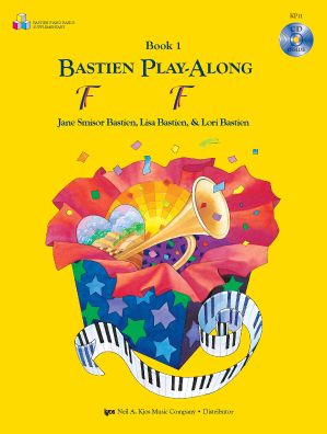 Bastien Play-Along Familiar Favorites, Book 1 (Bk&Cd)