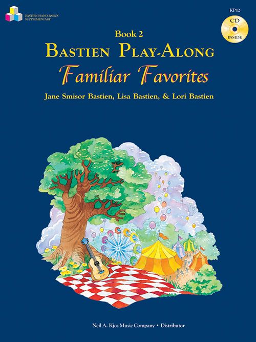 Bastien Play-Along Familiar Favorites, Book 2 (Bk&Cd)