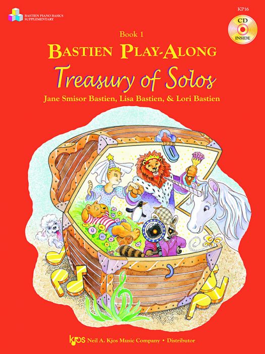 Bastien Play-Along Treasury Of Solos, Book 1