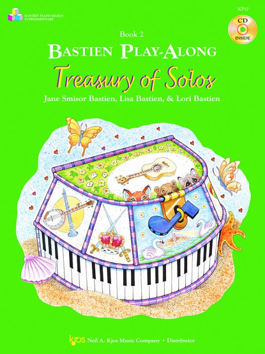 Bastien Play-Along Treasury Of Solos, Book 2