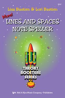 Bastien Theory Boosters: More Lines and Spaces Note Speller