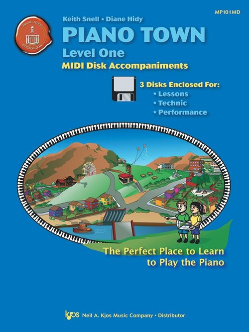 Piano Town MIDI Disk Accompaniments, Level 1 