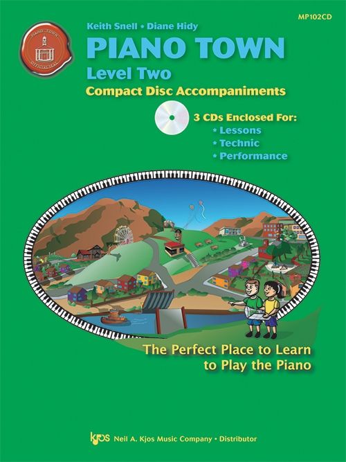 Piano Town Accompaniments, Level 2 (CD)