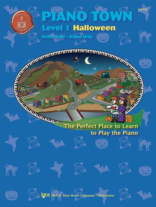 Piano Town Halloween, Level 1