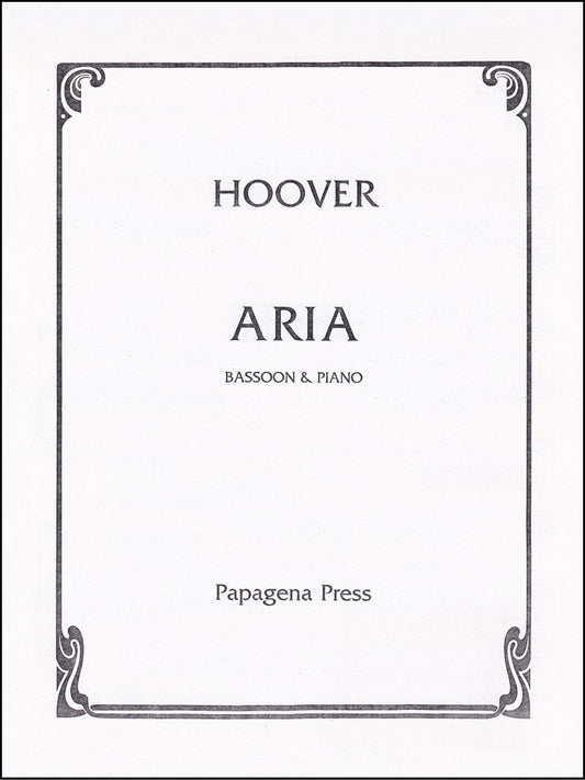 Aria for Bassoon and Piano